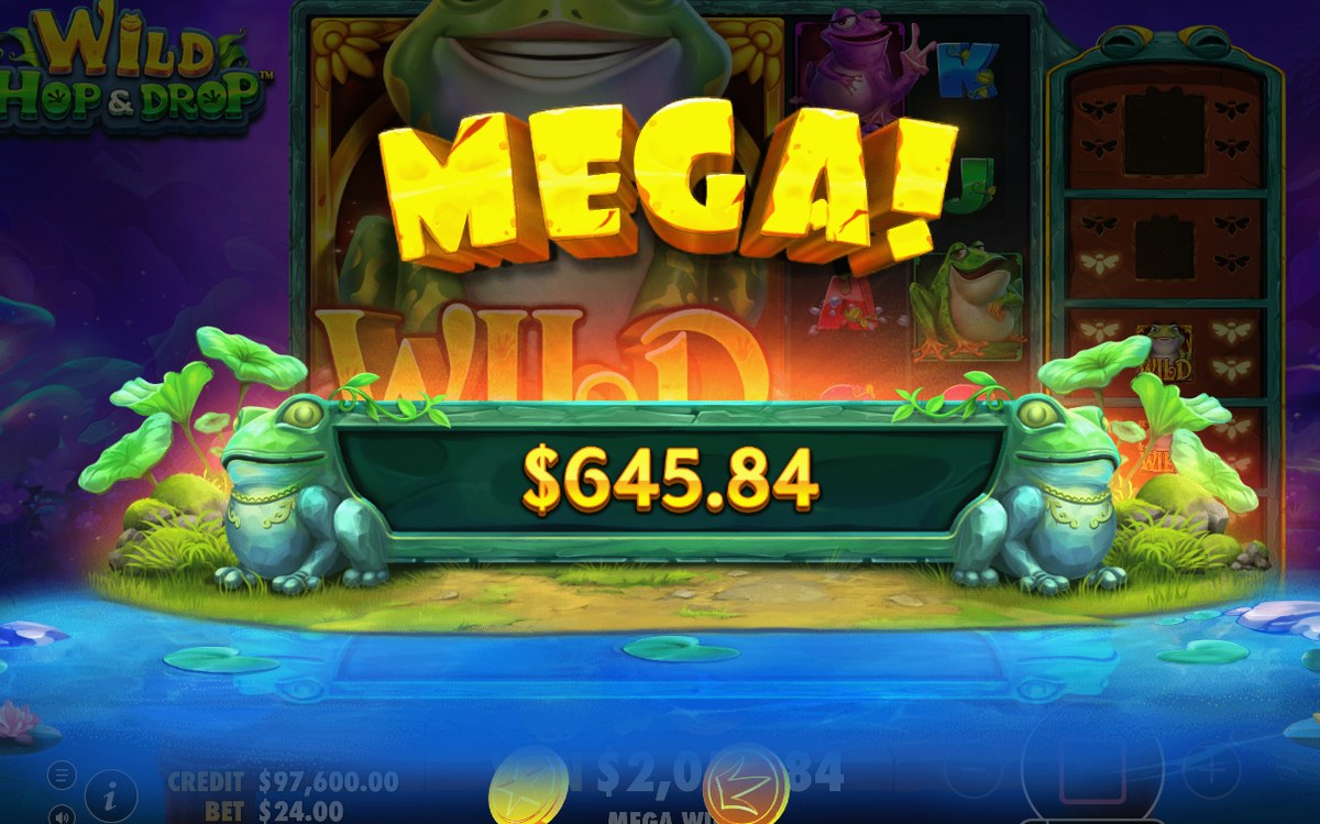 Win screen showing block wins added to the total
